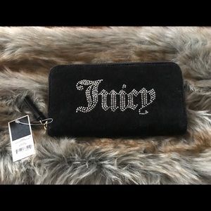 Juicy Couture black wallet NWT